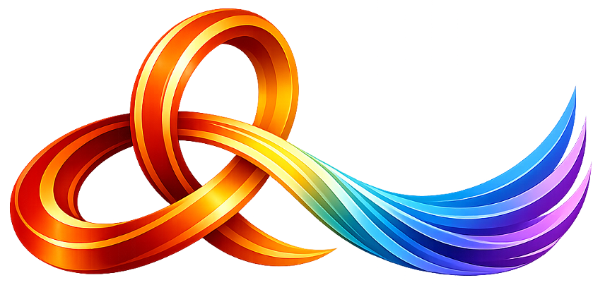 Renfaut ribbon lotus mark